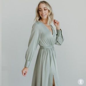 Baltic Born “Jenna Sage Maxi Dress”